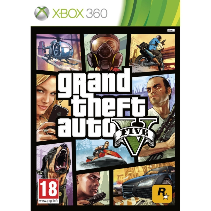 Grand Theft Auto V (GTA 5) (X360) ryhmässä KODINELEKTRONIIKKA / Pelikonsolit & Tarvikkeet / Xbox 360 @ TP E-commerce Nordic AB (C99005)