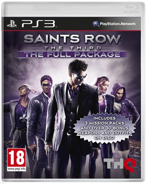 Saints Row The Third: The Full Package (PS3) ryhmässä KODINELEKTRONIIKKA / Pelikonsolit & Tarvikkeet / Sony PlayStation 3 @ TP E-commerce Nordic AB (C99014)