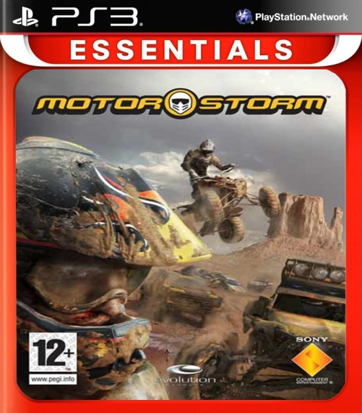 MotorStorm (Essentials) (PS3) ryhmässä KODINELEKTRONIIKKA / Pelikonsolit & Tarvikkeet / Sony PlayStation 3 @ TP E-commerce Nordic AB (C99016)