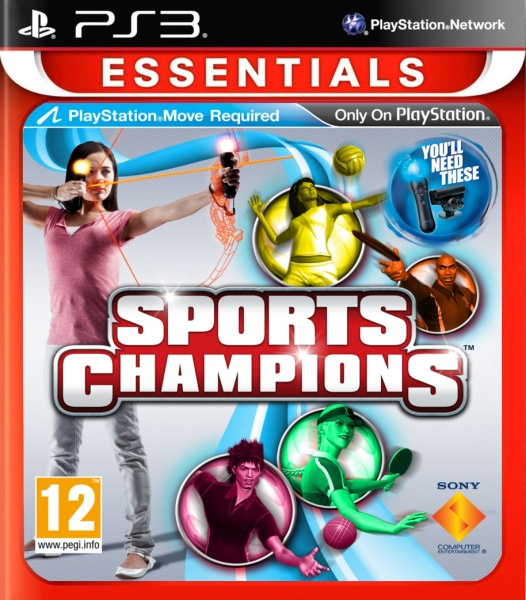 Sports Champions - Move (Essentials) (PS3) ryhmässä KODINELEKTRONIIKKA / Pelikonsolit & Tarvikkeet / Sony PlayStation 3 @ TP E-commerce Nordic AB (C99017)