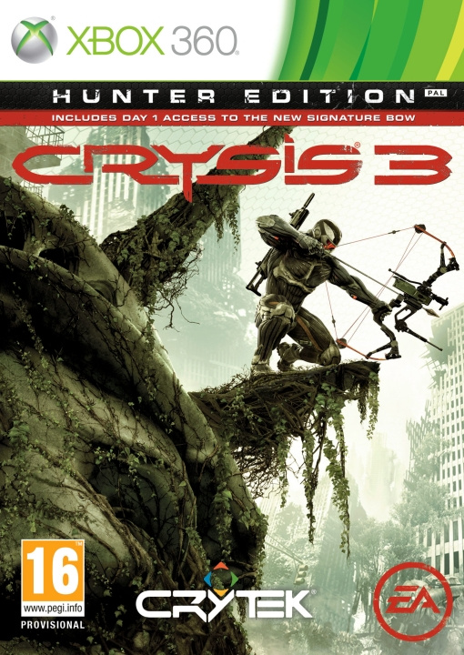 Crysis 3 Hunter Edition (X360) ryhmässä KODINELEKTRONIIKKA / Pelikonsolit & Tarvikkeet / Xbox 360 @ TP E-commerce Nordic AB (C99021)