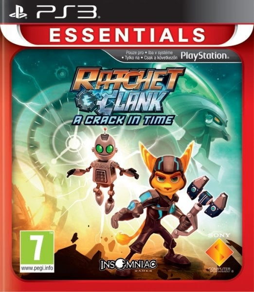 Ratchet & Clank: A Crack In Time (Essentials) (PS3) ryhmässä KODINELEKTRONIIKKA / Pelikonsolit & Tarvikkeet / Sony PlayStation 3 @ TP E-commerce Nordic AB (C99036)