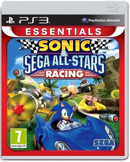 Sonic & All-Stars Racing (Solus) (Essentials) (PS3) ryhmässä KODINELEKTRONIIKKA / Pelikonsolit & Tarvikkeet / Sony PlayStation 3 @ TP E-commerce Nordic AB (C99046)