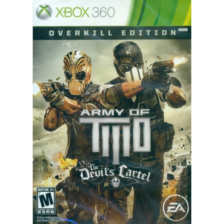 Army of Two: The Devil\'s Cartel (Import) (X360) ryhmässä KODINELEKTRONIIKKA / Pelikonsolit & Tarvikkeet / Xbox 360 @ TP E-commerce Nordic AB (C99066)