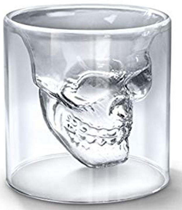 Winkee Skull Shot-lasit - 25ml, 4 kpl:n setti ryhmässä KOTI, TALOUS JA PUUTARHA / Keittiövälineet / Viini & Juoma-tarvikkeet @ TP E-commerce Nordic AB (C99129)