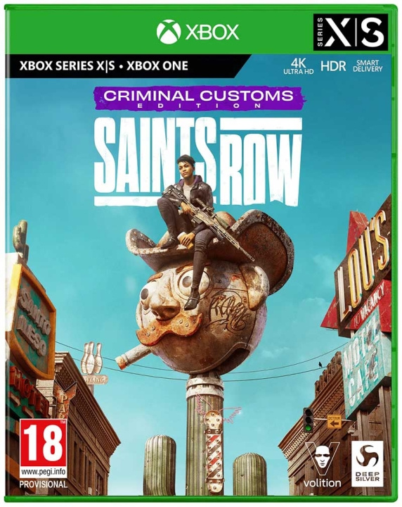 Saints Row (Criminal Customs Edition) (XseriesX) ryhmässä KODINELEKTRONIIKKA / Pelikonsolit & Tarvikkeet / Xbox Series X / Peli @ TP E-commerce Nordic AB (C99190)