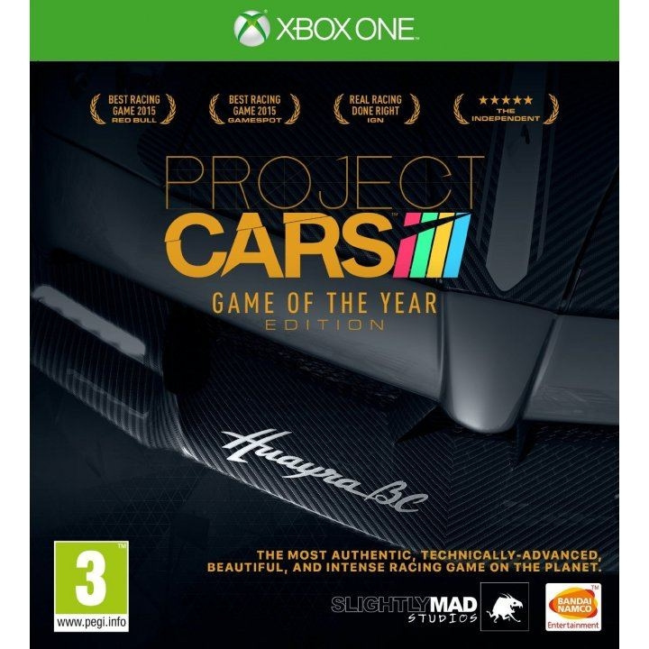 Project CARS (Game of the Year Edition) (XONE) ryhmässä KODINELEKTRONIIKKA / Pelikonsolit & Tarvikkeet / Xbox One / Peli @ TP E-commerce Nordic AB (C99210)