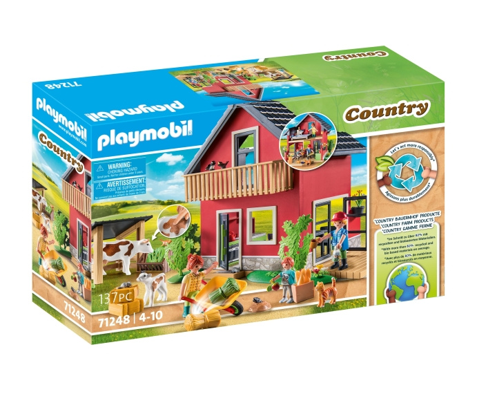 Playmobil Maalaistalo (71248) ryhmässä LELUT, TUOTTEET LAPSILLE JA VAUVOILLE / Leikkikalut, Askartelu &Pelit / Lelusarja @ TP E-commerce Nordic AB (C99237)