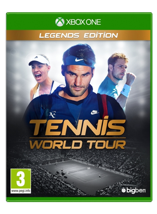 Tennis World Tour: Legends Edition (XONE) ryhmässä KODINELEKTRONIIKKA / Pelikonsolit & Tarvikkeet / Xbox One / Peli @ TP E-commerce Nordic AB (C99275)