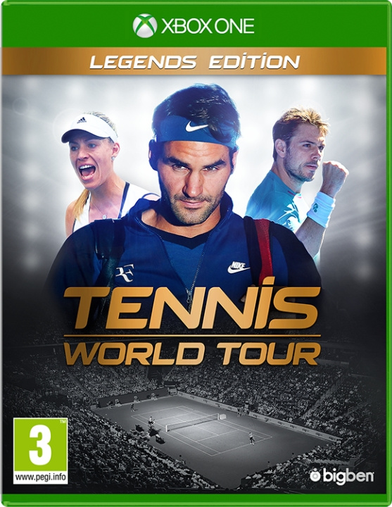 Tennis World Tour (Legends Edition) (XONE) ryhmässä KODINELEKTRONIIKKA / Pelikonsolit & Tarvikkeet / Xbox One / Peli @ TP E-commerce Nordic AB (C99277)