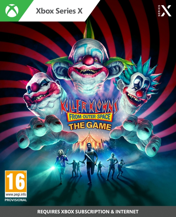 Killer Klowns from Outer Space: The Game (XseriesX) ryhmässä KODINELEKTRONIIKKA / Pelikonsolit & Tarvikkeet / Xbox Series X / Peli @ TP E-commerce Nordic AB (C99291)