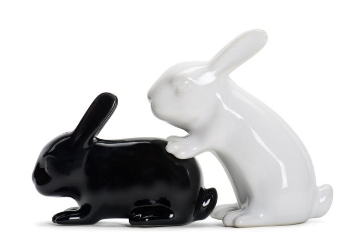 Winkee Bunny S+P Shakers - suola- ja pippuriautomaatti - suola- ja pippuriannostelija ryhmässä URHEILU, VAPAA-AIKA JA HARRASTUS / Hauskat tavarat / Älylaitteet @ TP E-commerce Nordic AB (C99293)