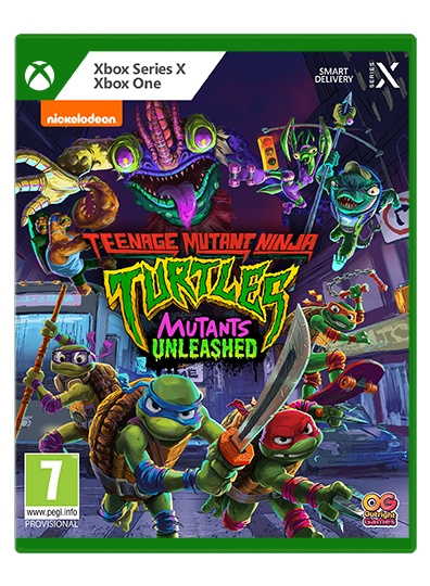 Outright Games Teenage Mutant Ninja Turtles: Mutants Unleashed ryhmässä KODINELEKTRONIIKKA / Pelikonsolit & Tarvikkeet / Xbox Series X / Peli @ TP E-commerce Nordic AB (C99303)