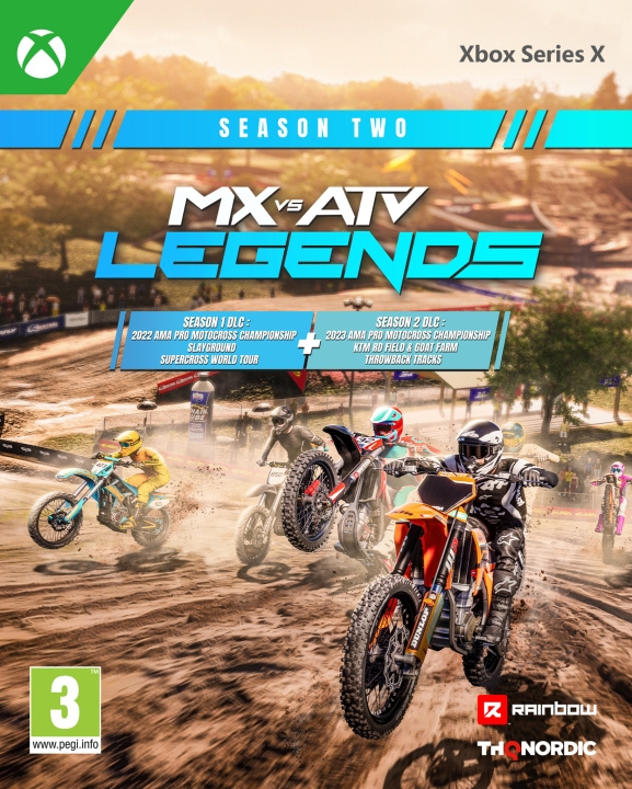 MX vs ATV Legends Season Two (XseriesX) ryhmässä KODINELEKTRONIIKKA / Pelikonsolit & Tarvikkeet / Xbox Series X / Peli @ TP E-commerce Nordic AB (C99323)