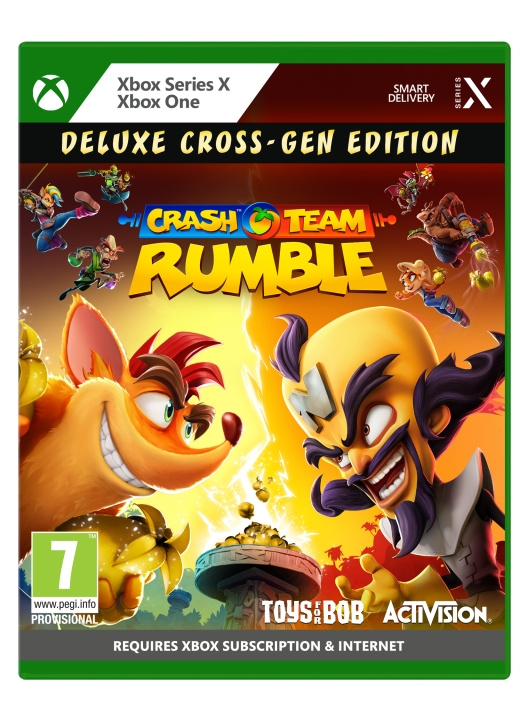 Crash Team Rumble - Deluxe Edition (XseriesX) ryhmässä KODINELEKTRONIIKKA / Pelikonsolit & Tarvikkeet / Xbox Series X / Peli @ TP E-commerce Nordic AB (C99331)