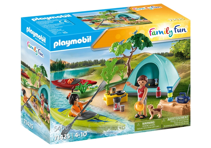 Playmobil Ulkona telttailu (71425) ryhmässä LELUT, TUOTTEET LAPSILLE JA VAUVOILLE / Leikkikalut, Askartelu &Pelit / Lelusarja @ TP E-commerce Nordic AB (C99359)