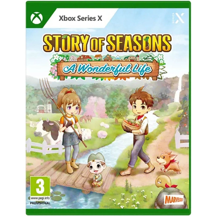 Story of Seasons: A Wonderful Life (XseriesX) ryhmässä KODINELEKTRONIIKKA / Pelikonsolit & Tarvikkeet / Xbox Series X / Peli @ TP E-commerce Nordic AB (C99380)