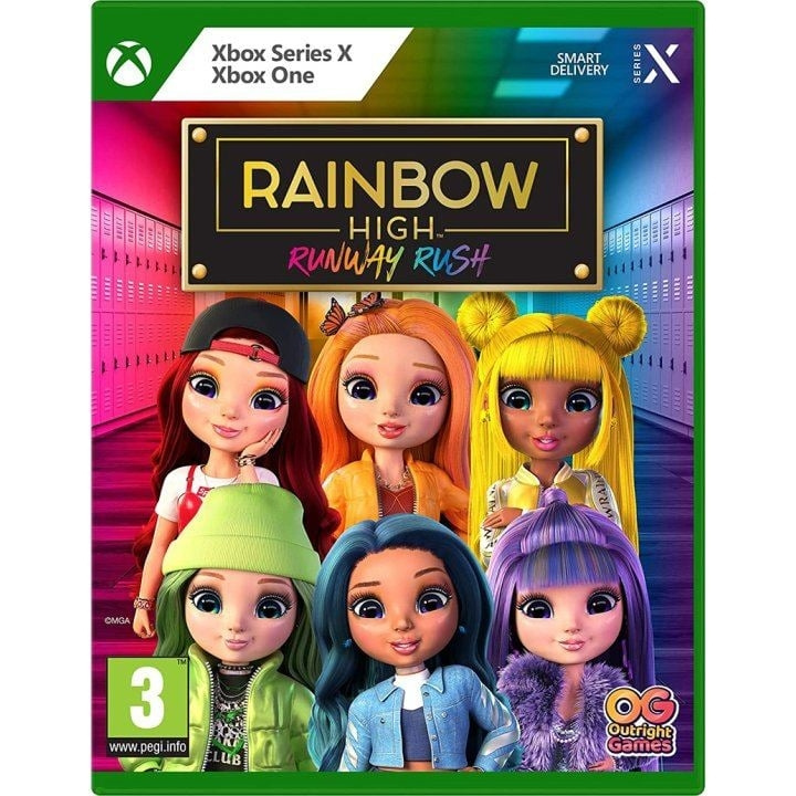 RAINBOW HIGH: RUNWAY RUSH (XseriesX) ryhmässä KODINELEKTRONIIKKA / Pelikonsolit & Tarvikkeet / Xbox Series X / Peli @ TP E-commerce Nordic AB (C99386)