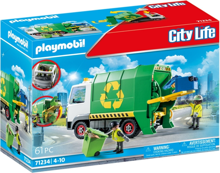 Playmobil Kierrätyskuorma-auto (71234) ryhmässä LELUT, TUOTTEET LAPSILLE JA VAUVOILLE / Leikkikalut, Askartelu &Pelit / Lelusarja @ TP E-commerce Nordic AB (C99409)