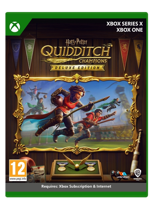 Warner Bros. Harry Potter: Harry Potter: Quidditch Champions (Deluxe Edition) ryhmässä KODINELEKTRONIIKKA / Pelikonsolit & Tarvikkeet / Xbox Series X / Peli @ TP E-commerce Nordic AB (C99420)