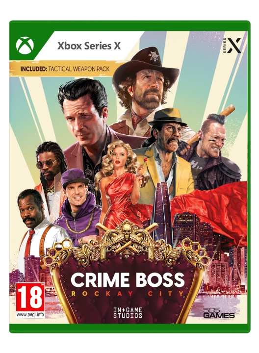 Crime Boss Rockay City (XseriesX) ryhmässä KODINELEKTRONIIKKA / Pelikonsolit & Tarvikkeet / Xbox Series X / Peli @ TP E-commerce Nordic AB (C99428)