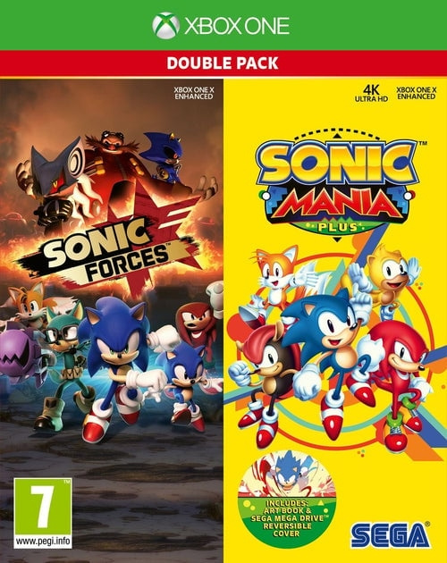 Sonic Mania Plus and Sonic Forces Double Pack (XONE) ryhmässä KODINELEKTRONIIKKA / Pelikonsolit & Tarvikkeet / Xbox One / Peli @ TP E-commerce Nordic AB (C99429)