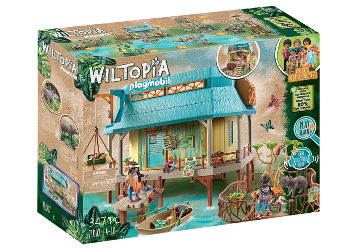 Playmobil Wiltopia - Eläinklinikka (71007) ryhmässä LELUT, TUOTTEET LAPSILLE JA VAUVOILLE / Leikkikalut, Askartelu &Pelit / Lelusarja @ TP E-commerce Nordic AB (C99438)