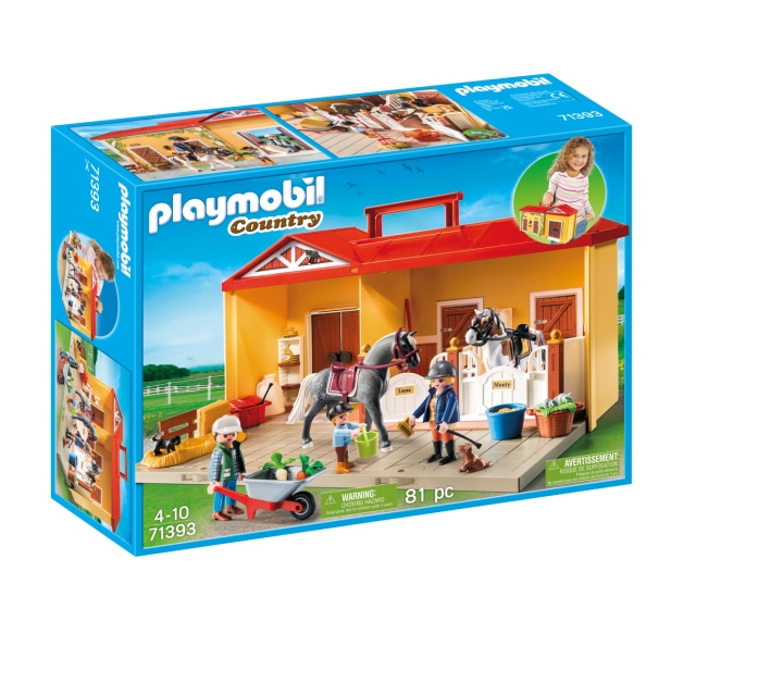 Playmobil Ota mukaan hevoskeskus (71393) ryhmässä LELUT, TUOTTEET LAPSILLE JA VAUVOILLE / Leikkikalut, Askartelu &Pelit / Lelusarja @ TP E-commerce Nordic AB (C99444)