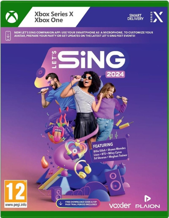 Let\'s Sing 2024 (XseriesX) ryhmässä KODINELEKTRONIIKKA / Pelikonsolit & Tarvikkeet / Xbox Series X / Peli @ TP E-commerce Nordic AB (C99449)