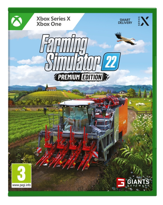 Giants Farming Simulator 22 Premium Edition ryhmässä KODINELEKTRONIIKKA / Pelikonsolit & Tarvikkeet / Xbox Series X / Peli @ TP E-commerce Nordic AB (C99479)