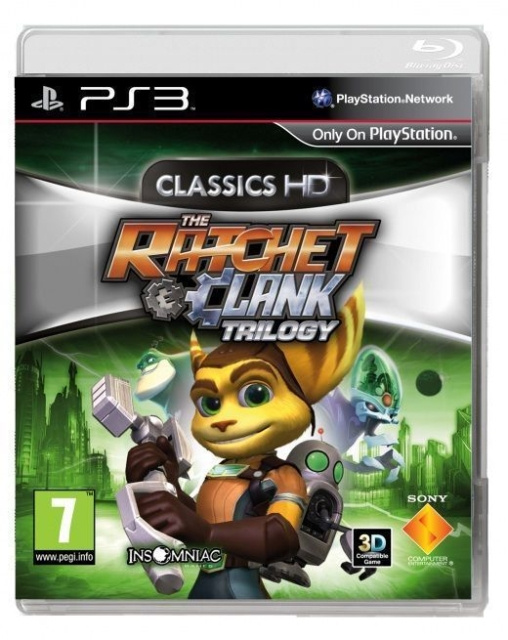 Ratchet & Clank Trilogy: HD Collection (PS3) ryhmässä KODINELEKTRONIIKKA / Pelikonsolit & Tarvikkeet / Sony PlayStation 3 @ TP E-commerce Nordic AB (C99481)