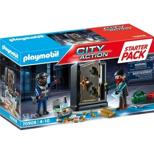 Playmobil Aloituspaketti pankkiryöstö (70908) ryhmässä LELUT, TUOTTEET LAPSILLE JA VAUVOILLE / Leikkikalut, Askartelu &Pelit / Lelusarja @ TP E-commerce Nordic AB (C99482)