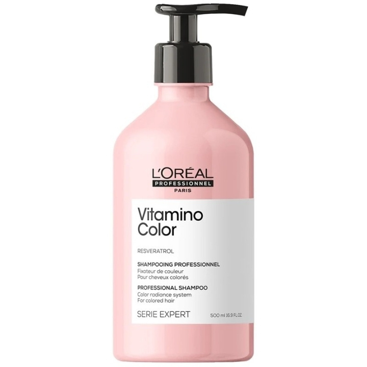 L\'ORÉAL PARIS LOreal Professionnel Serie Expert Vitamino Color Shampoo 500ml ryhmässä KAUNEUS JA TERVEYS / Hiukset &Stailaus / Hiustenhoito / Shampoo @ TP E-commerce Nordic AB (C99586)