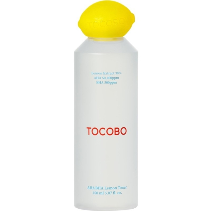 TOCOBO AHA BHA Lemon Toner 150ml ryhmässä KAUNEUS JA TERVEYS / Ihonhoito / Kasvot / Kasvovesi ja Facemist @ TP E-commerce Nordic AB (C99608)