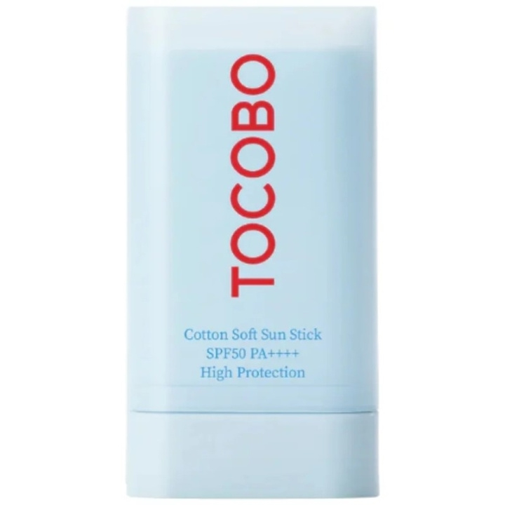 TOCOBO Cotton Soft Sun Stick SPF 50+ Pa++++ 19g ryhmässä KAUNEUS JA TERVEYS / Ihonhoito / Rusketus / Aurinkosuoja @ TP E-commerce Nordic AB (C99610)