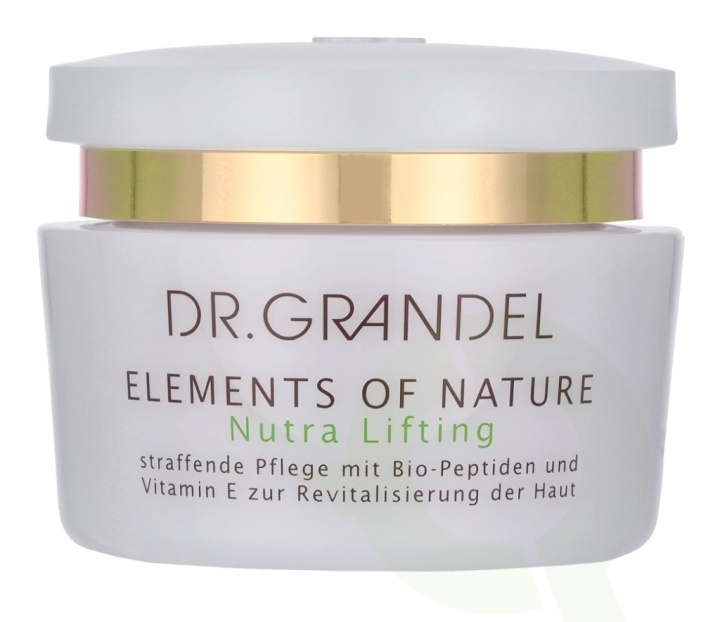 Dr Grandel Elements Of Nature Nutra Lifting Face Cream 50 ml ryhmässä KAUNEUS JA TERVEYS / Ihonhoito / Kasvot / Päivävoide @ TP E-commerce Nordic AB (C99634)