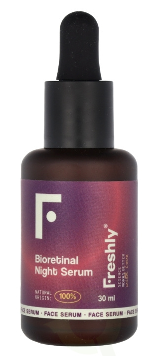 Freshly Cosmetics Bioretinal Night Serum 30 ml ryhmässä KAUNEUS JA TERVEYS / Ihonhoito / Kasvot / Seerumit iholle @ TP E-commerce Nordic AB (C99669)