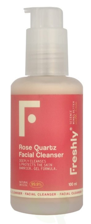 Freshly Cosmetics Rose Quartz Facial Cleanser 100 ml ryhmässä KAUNEUS JA TERVEYS / Ihonhoito / Kasvot / Puhdistus @ TP E-commerce Nordic AB (C99676)