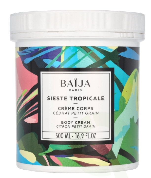 Baija Paris Baija Sieste Tropicale Body Cream 500 ml Citron Petit Grain ryhmässä KAUNEUS JA TERVEYS / Ihonhoito / Kehon hoito / Vartalovoide @ TP E-commerce Nordic AB (C99713)