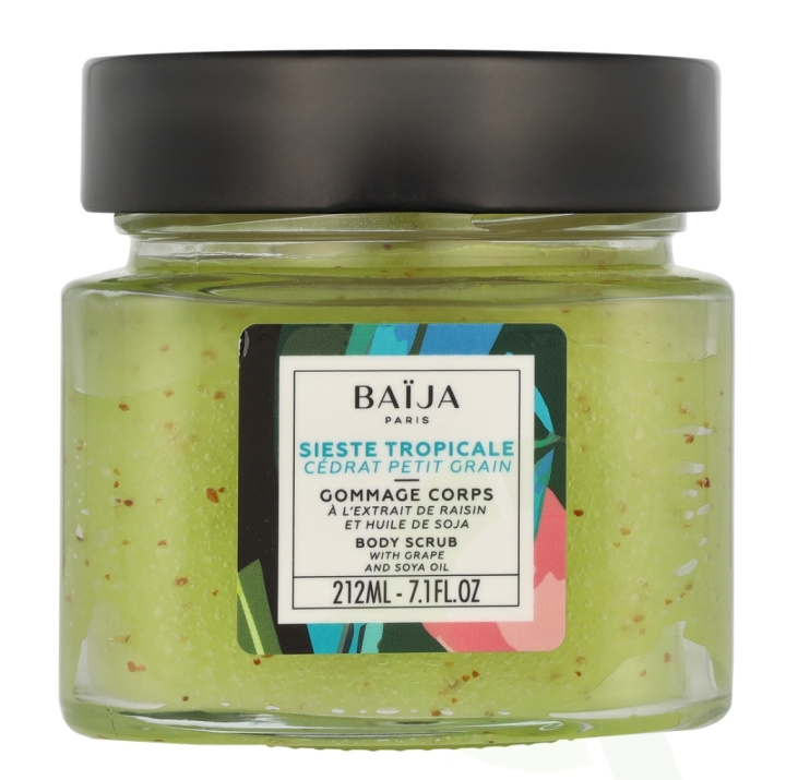 Baija Paris Baija Sieste Tropicale Body Scrub 212 ml Citron Petit Grain ryhmässä KAUNEUS JA TERVEYS / Ihonhoito / Kasvot / Kuorinta @ TP E-commerce Nordic AB (C99714)