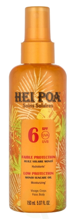 Hei Poa Monoi Suncare Oil SPF6 150 ml ryhmässä KAUNEUS JA TERVEYS / Ihonhoito / Rusketus / Aurinkosuoja @ TP E-commerce Nordic AB (C99750)