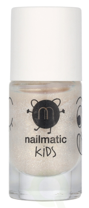 Nailmatic Kids Nail Polish 8 ml Extra Pearly White ryhmässä KAUNEUS JA TERVEYS / Manikyyri/Pedikyyri / Kynsilakka @ TP E-commerce Nordic AB (C99767)