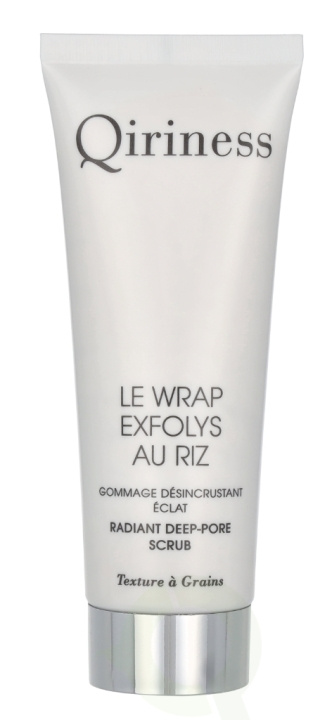 Qiriness Le Wrap Exfolys Au Riz Radiant Deep-Pore Scrub 75 ml ryhmässä KAUNEUS JA TERVEYS / Ihonhoito / Kasvot / Kuorinta @ TP E-commerce Nordic AB (C99778)