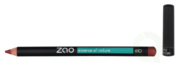 Zao Make-Up Eye Pencil 1.14 g #610 Copper Red ryhmässä KAUNEUS JA TERVEYS / Meikit / Silmät ja kulmat / Silmänrajauskynä / Kajaali @ TP E-commerce Nordic AB (C99800)