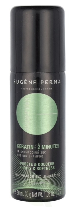 Eugene Perma Essentiel Keratin 2 Minutes Dry Shampoo 50 ml ryhmässä KAUNEUS JA TERVEYS / Hiukset &Stailaus / Hiustenhoito / Kuivashampoo @ TP E-commerce Nordic AB (C99813)