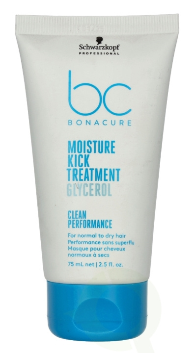 Schwarzkopf Bonacure Moisture Kick Treatment Glycerol 75 ml ryhmässä KAUNEUS JA TERVEYS / Hiukset &Stailaus / Hiustenhoito / Hiusnaamio @ TP E-commerce Nordic AB (C99820)