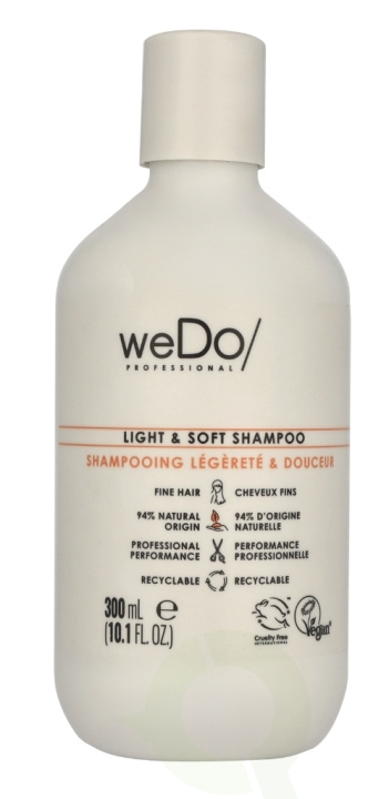 weDo/ Light & Soft Shampoo 300 ml ryhmässä KAUNEUS JA TERVEYS / Hiukset &Stailaus / Hiustenhoito / Shampoo @ TP E-commerce Nordic AB (C99825)