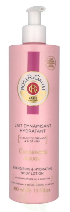 Roger & Gallet Gingembre Rouge Body Lotion 400 ml ryhmässä KAUNEUS JA TERVEYS / Ihonhoito / Kehon hoito / Vartalovoide @ TP E-commerce Nordic AB (C99829)