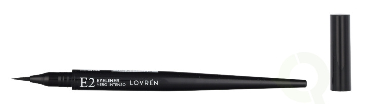 Lovren E2 Intense Black Eyeliner 0.6 ml ryhmässä KAUNEUS JA TERVEYS / Meikit / Silmät ja kulmat / Silmänrajauskynä / Kajaali @ TP E-commerce Nordic AB (C99831)