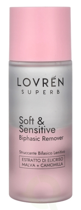 Lovren Superb Soft & Sensitive Biphasic Make-Up Remover 100 ml ryhmässä KAUNEUS JA TERVEYS / Meikit / Meikinpoisto @ TP E-commerce Nordic AB (C99842)